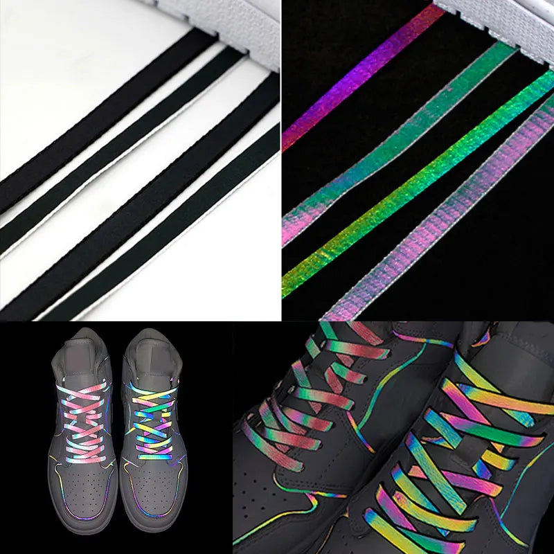 SHOEGEEᵀᴹ New Holographic Reflective Shoelaces - Shoegee