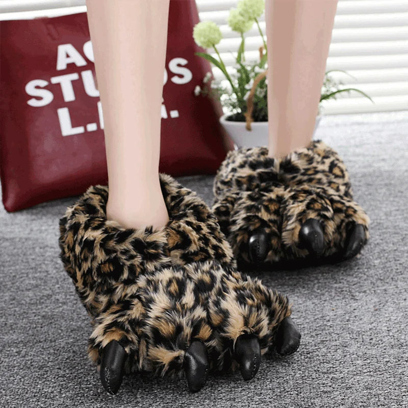 SHOEGEEᵀᴹ Furry Animal Slippers - Shoegee