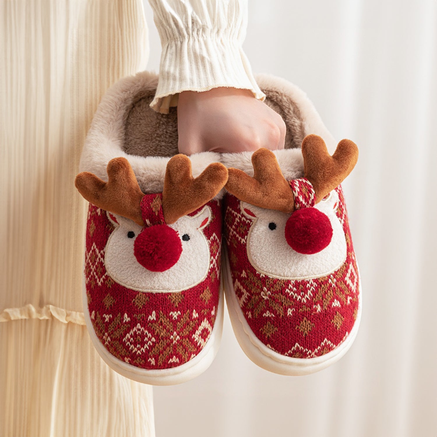 SHOEGEEᵀᴹ Elk Cute Slippers - Shoegee